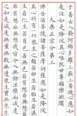 翰墨菩提 梁林小楷《金刚经》高清赏鉴
